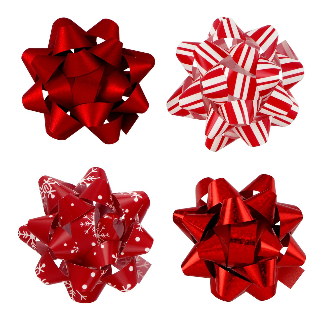 Red Mix Christmas Bows, 24ct. by Celebrate It™